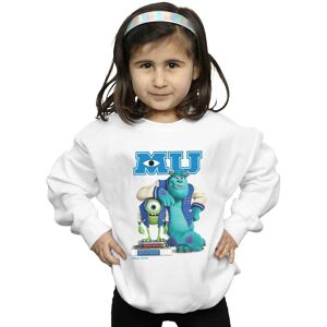 Disney Girl's Monsters University Poster Sweatshirt in White Size: 7-8 Years White 7-8 Years Disney Girl's Monsters University Poster Sweatshirt in White Size: 7-8 Years White 7-8 Years