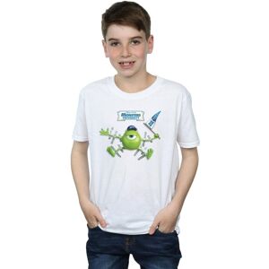 Disney Boy's Monsters University Taped Mike T-Shirt in White Size: 9 Years White 9 Years Disney Boy's Monsters University Taped Mike T-Shirt in White Size: 9 Years White 9 Years
