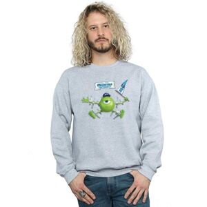 Disney Men's Monsters University Taped Mike Sweatshirt in Grey Size: Small Grey S Disney Men's Monsters University Taped Mike Sweatshirt in Grey Size: Small Grey S