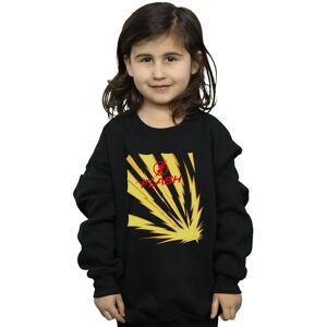DC Comics Girl's The Flash Lightning Bolts Sweatshirt in Black Size: 7-8 Years Black 7-8 Years DC Comics Girl's The Flash Lightning Bolts Sweatshirt in Black Size: 7-8 Years Black 7-8 Years