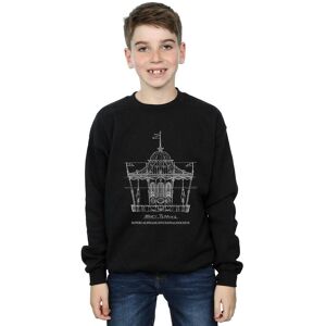 Disney Boy's Mary Poppins Carousel Sketch Sweatshirt in Black Size: 7-8 Years Black 7-8 Years Disney Boy's Mary Poppins Carousel Sketch Sweatshirt in Black Size: 7-8 Years Black 7-8 Years