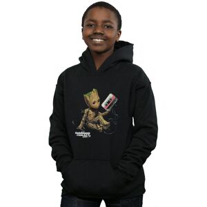 Marvel Boy's Guardians Of The Galaxy Groot Tape Hoodie in Black Size: 9 Years Black 9 Years Marvel Boy's Guardians Of The Galaxy Groot Tape Hoodie in Black Size: 9 Years Black 9 Years