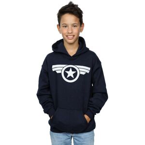 Marvel Boy's Captain America Super Soldier Hoodie in Navy Size: 5-6 Years Navy 5-6 Years Marvel Boy's Captain America Super Soldier Hoodie in Navy Size: 5-6 Years Navy 5-6 Years