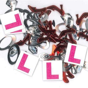 Amscan Hen Party L Plate Confetti Multicolor Amscan Hen Party L Plate Confetti Multicolor