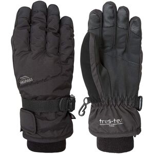 Trespass Ergon II Ski Gloves in Black Size: 2-4 Years Black 2-4 Years Trespass Ergon II Ski Gloves in Black Size: 2-4 Years Black 2-4 Years