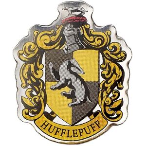 Harry Potter Hufflepuff Badge in Yellow Yellow Harry Potter Hufflepuff Badge in Yellow Yellow