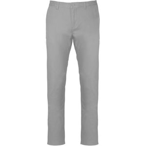 Kariban Men's Chino Trousers in Grey Size: Medium Grey M Kariban Men's Chino Trousers in Grey Size: Medium Grey M