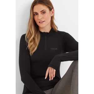 TOG24 Women's 'Snowdon' Thermal Base Layer Quarter Zip in Black Size: 8 Black 8 TOG24 Women's 'Snowdon' Thermal Base Layer Quarter Zip in Black Size: 8 Black 8