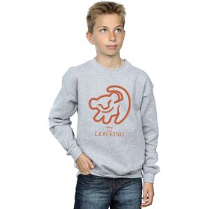 Disney Boy's The Lion King Cave Drawing Sweatshirt in Grey Size: 12-13 Years Grey 12-13 Years Disney Boy's The Lion King Cave Drawing Sweatshirt in Grey Size: 12-13 Years Grey 12-13 Years