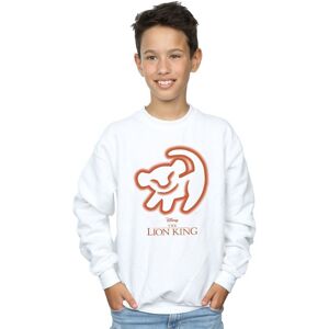 Disney Boy's The Lion King Cave Drawing Sweatshirt in White Size: 5-6 Years White 5-6 Years Disney Boy's The Lion King Cave Drawing Sweatshirt in White Size: 5-6 Years White 5-6 Years
