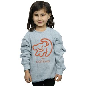 Disney Girl's The Lion King Cave Drawing Sweatshirt in Grey Size: 12-13 Years Grey 12-13 Years Disney Girl's The Lion King Cave Drawing Sweatshirt in Grey Size: 12-13 Years Grey 12-13 Years