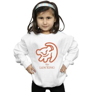 Disney Girl's The Lion King Cave Drawing Sweatshirt in White Size: 7-8 Years White 7-8 Years Disney Girl's The Lion King Cave Drawing Sweatshirt in White Size: 7-8 Years White 7-8 Years