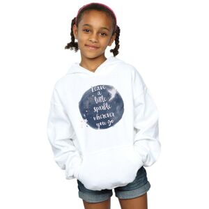 Disney Girl's Tinker Bell A Little Sparkle Hoodie in White Size: 9 Years White 9 Years Disney Girl's Tinker Bell A Little Sparkle Hoodie in White Size: 9 Years White 9 Years