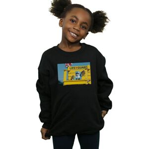 Disney Girl's Lilo & Stitch Life Guard Sweatshirt in Black Size: 9 Years Black 9 Years Disney Girl's Lilo & Stitch Life Guard Sweatshirt in Black Size: 9 Years Black 9 Years