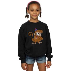 Disney Girl's Aladdin Classic Angry Abu Sweatshirt in Black Size: 12-13 Years Black 12-13 Years Disney Girl's Aladdin Classic Angry Abu Sweatshirt in Black Size: 12-13 Years Black 12-13 Years