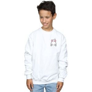 Disney Boy's Aristocats Marie Backside Breast Print Sweatshirt in White Size: 7-8 Years White 7-8 Years Disney Boy's Aristocats Marie Backside Breast Print Sweatshirt in White Size: 7-8 Years White 7-8 Years