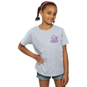 Disney Girl's Aristocats Marie In Cup Breast Print Cotton T-Shirt in Grey Size: 7-8 Years Grey 7-8 Years Disney Girl's Aristocats Marie In Cup Breast Print Cotton T-Shirt in Grey Size: 7-8 Years Grey 7-8 Years