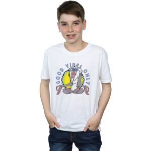 Disney Boy's The Lion King Rafiki Good Vibes Only T-Shirt in White Size: 7-8 Years White 7-8 Years Disney Boy's The Lion King Rafiki Good Vibes Only T-Shirt in White Size: 7-8 Years White 7-8 Years