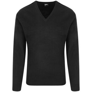 PRO RTX Men's Pro Acrylic V Neck Sweater in Black Size: Large Black L PRO RTX Men's Pro Acrylic V Neck Sweater in Black Size: Large Black L