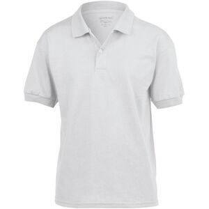 Gildan DryBlend Jersey Polo Shirt Pack of 2 in White Size: XL White XL Gildan DryBlend Jersey Polo Shirt Pack of 2 in White Size: XL White XL