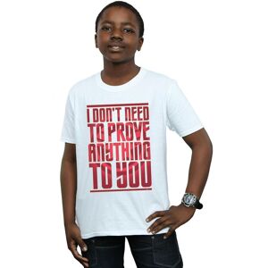 Marvel Boy's Captain Prove Anything T-Shirt in White Size: 9 Years White 9 Years Marvel Boy's Captain Prove Anything T-Shirt in White Size: 9 Years White 9 Years