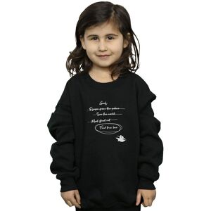 Disney Girl's Aladdin Jasmine Goals Sweatshirt in Black Size: 12-13 Years Black 12-13 Years Disney Girl's Aladdin Jasmine Goals Sweatshirt in Black Size: 12-13 Years Black 12-13 Years