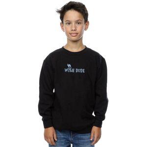 Disney Boy's Aladdin Wish Dude Sweatshirt in Black Size: 12-13 Years Black 12-13 Years Disney Boy's Aladdin Wish Dude Sweatshirt in Black Size: 12-13 Years Black 12-13 Years