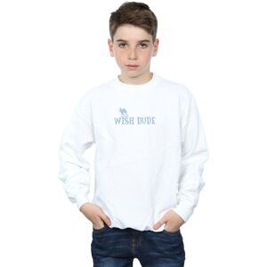 Disney Boy's Aladdin Wish Dude Sweatshirt in White Size: 12-13 Years White 12-13 Years Disney Boy's Aladdin Wish Dude Sweatshirt in White Size: 12-13 Years White 12-13 Years