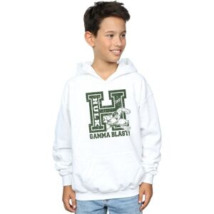 Marvel Boy's Hulk Gamma Blast Hoodie in White Size: 7-8 Years White 7-8 Years Marvel Boy's Hulk Gamma Blast Hoodie in White Size: 7-8 Years White 7-8 Years