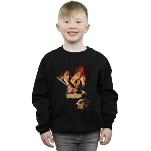 Harry Potter Boy's Chamber Of Secrets Poster Sweatshirt in Black Size: 5-6 Years Black 5-6 Years Harry Potter Boy's Chamber Of Secrets Poster Sweatshirt in Black Size: 5-6 Years Black 5-6 Years