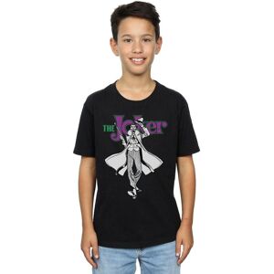 DC Comics Boy's Joker Pose T-Shirt in Black Size: 9 Years Black 9 Years DC Comics Boy's Joker Pose T-Shirt in Black Size: 9 Years Black 9 Years