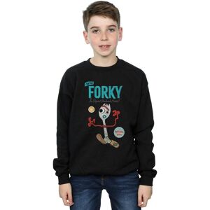 Disney Boy's Toy Story 4 Forky Handmade Friend Sweatshirt in Black Size: 3-4 Years Black 3-4 Years Disney Boy's Toy Story 4 Forky Handmade Friend Sweatshirt in Black Size: 3-4 Years Black 3-4 Years