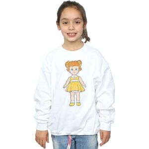 Disney Girl's Toy Story 4 Gabby Gabby Pose Sweatshirt in White Size: 3-4 Years White 3-4 Years Disney Girl's Toy Story 4 Gabby Gabby Pose Sweatshirt in White Size: 3-4 Years White 3-4 Years