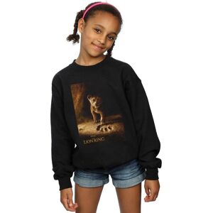 Disney Girl's The Lion King Movie Simba Poster Sweatshirt in Black Size: 7-8 Years Black 7-8 Years Disney Girl's The Lion King Movie Simba Poster Sweatshirt in Black Size: 7-8 Years Black 7-8 Years