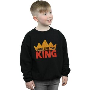 Disney Boy's The Lion King Movie Long Live The King Sweatshirt in Black Size: 12-13 Years Black 12-13 Years Disney Boy's The Lion King Movie Long Live The King Sweatshirt in Black Size: 12-13 Years Black 12-13 Years