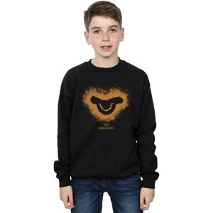 Disney Boy's The Lion King Movie Simba Face Sweatshirt in Black Size: 9 Years Black 9 Years Disney Boy's The Lion King Movie Simba Face Sweatshirt in Black Size: 9 Years Black 9 Years