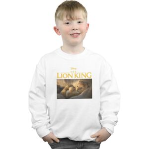 Disney Boy's The Lion King Movie Simba Photo Sweatshirt in White Size: 3-4 Years White 3-4 Years Disney Boy's The Lion King Movie Simba Photo Sweatshirt in White Size: 3-4 Years White 3-4 Years