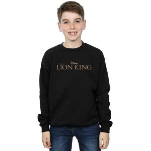 Disney Boy's The Lion King Movie Logo Sweatshirt in Black Size: 7-8 Years Black 7-8 Years Disney Boy's The Lion King Movie Logo Sweatshirt in Black Size: 7-8 Years Black 7-8 Years