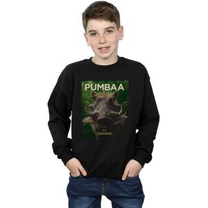 Disney Boy's The Lion King Movie Pumbaa Poster Sweatshirt in Black Size: 9 Years Black 9 Years Disney Boy's The Lion King Movie Pumbaa Poster Sweatshirt in Black Size: 9 Years Black 9 Years