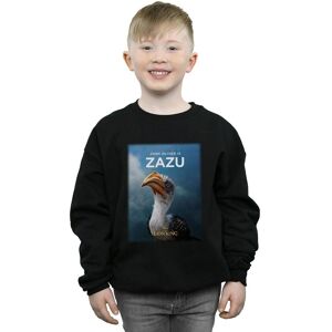 Disney Boy's The Lion King Movie Zazu Poster Sweatshirt in Black Size: 7-8 Years Black 7-8 Years Disney Boy's The Lion King Movie Zazu Poster Sweatshirt in Black Size: 7-8 Years Black 7-8 Years