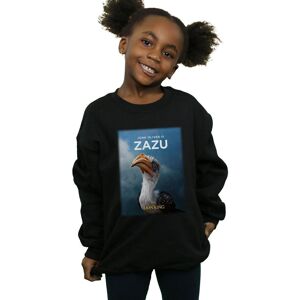 Disney Girl's The Lion King Movie Zazu Poster Sweatshirt in Black Size: 7-8 Years Black 7-8 Years Disney Girl's The Lion King Movie Zazu Poster Sweatshirt in Black Size: 7-8 Years Black 7-8 Years
