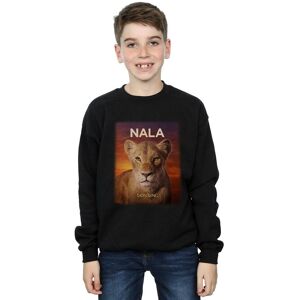 Disney Boy's The Lion King Movie Nala Poster Sweatshirt in Black Size: 9 Years Black 9 Years Disney Boy's The Lion King Movie Nala Poster Sweatshirt in Black Size: 9 Years Black 9 Years