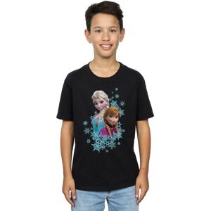 Disney Boy's Frozen Elsa & Anna Sisters T-Shirt in Black Size: 5-6 Years Black 5-6 Years Disney Boy's Frozen Elsa & Anna Sisters T-Shirt in Black Size: 5-6 Years Black 5-6 Years