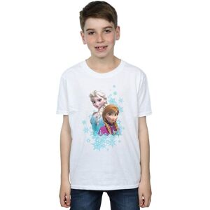 Disney Boy's Frozen Elsa & Anna Sisters T-Shirt in White Size: 5-6 Years White 5-6 Years Disney Boy's Frozen Elsa & Anna Sisters T-Shirt in White Size: 5-6 Years White 5-6 Years