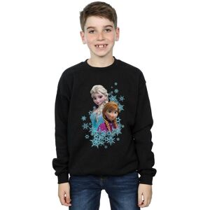 Disney Boy's Frozen Elsa & Anna Sisters Sweatshirt in Black Size: 9 Years Black 9 Years Disney Boy's Frozen Elsa & Anna Sisters Sweatshirt in Black Size: 9 Years Black 9 Years