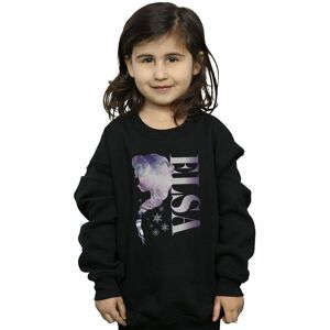 Disney Girl's Frozen Ice Kingdom Silhouette Sweatshirt in Black Size: 7-8 Years Black 7-8 Years Disney Girl's Frozen Ice Kingdom Silhouette Sweatshirt in Black Size: 7-8 Years Black 7-8 Years