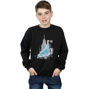 Disney Boy's Frozen Elsa & Olaf Winter Magic Sweatshirt in Black Size: 7-8 Years Black 7-8 Years Disney Boy's Frozen Elsa & Olaf Winter Magic Sweatshirt in Black Size: 7-8 Years Black 7-8 Years