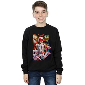 Disney Boy's Toy Story 4 Duke Caboom Poster Sweatshirt in Black Size: 3-4 Years Black 3-4 Years Disney Boy's Toy Story 4 Duke Caboom Poster Sweatshirt in Black Size: 3-4 Years Black 3-4 Years