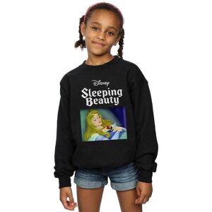 Disney Girl's Sleeping Beauty Aurora Sweatshirt in Black Size: 5-6 Years Black 5-6 Years Disney Girl's Sleeping Beauty Aurora Sweatshirt in Black Size: 5-6 Years Black 5-6 Years