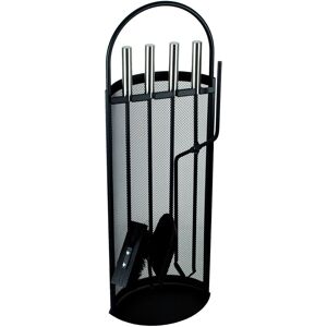 simpa Comtempo Arc 4PC SS Companion Set in Black Black simpa Comtempo Arc 4PC SS Companion Set in Black Black